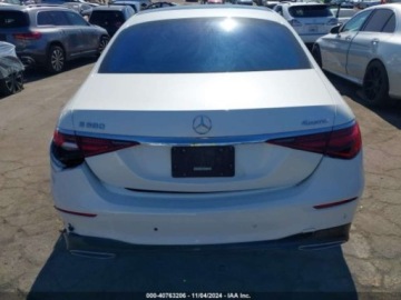 Mercedes Klasa S W223/V223 2021 Mercedes-Benz Klasa S 580, 2021r., 4x4, 4.0L V8 4.0 Benzyna 496KM, zdjęcie 5