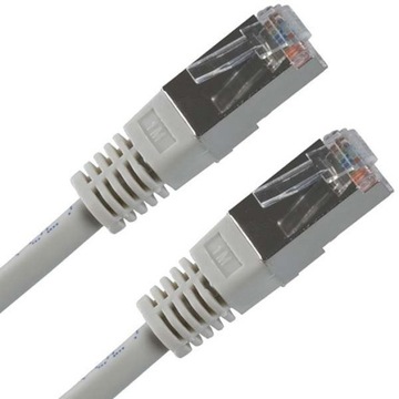 FTP patchcord, Cat.5e, RJ45 M - RJ45 M, 25 m, chro