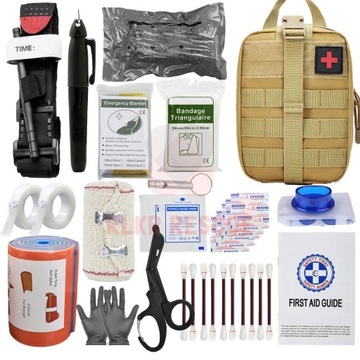 IFAK Tactical Medical Pouch Military First Aid Kit Outdoor Hunting