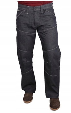 LUŹNE JEANSY Jack Jones WYGODNE GRANATOWE 34/30