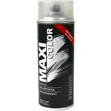 LAKIER MAXI COLOR BEZBARWNY MAT 400 ml WYDAJNY