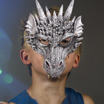 .Маскарад Хэллоуина с драконом для фестиваля Fancy