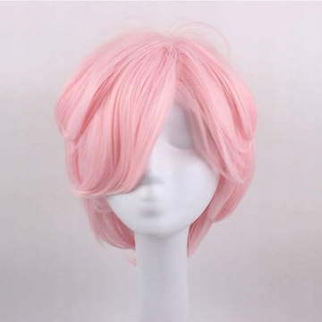 Pink Pink Anime Cosplay Peruki, M?skie Damskie Fri