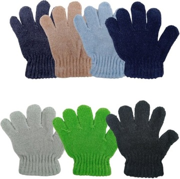 12xRĘKAWICZKI DZICIĘCE MIX KOLOR