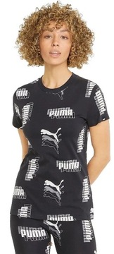 T-shirt Puma Power AOP - Puma Black