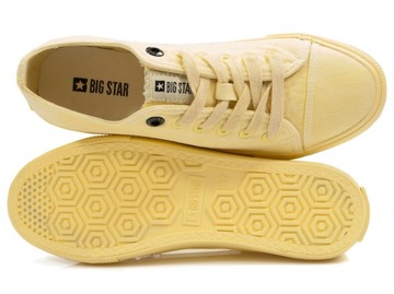 Trampki tekstylne sznurowane sneakersy Big Star