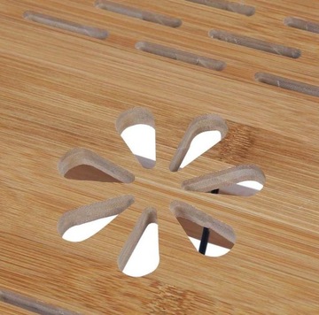 СТОЛИК BAMBOO ДЛЯ НОУТБУКА ПК НАТУРАЛЬНЫЙ БАМБУК
