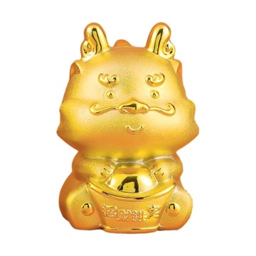 Ceramiczna figurka chińskiego smoka Bank pieniędzy