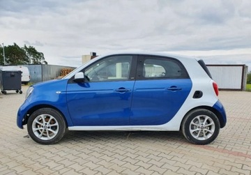 Smart Forfour II Hatchback 1.0 mhd 71KM 2017 Smart Forfour ForFour II 2 Niski Przebieg 2xKl...