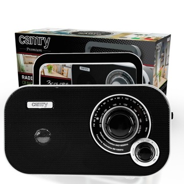 MAŁE PRZENOŚNE RADIO KUCHENNE AM/FM CAMRY RETRO