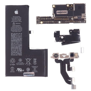 PŁYTA GŁÓWNA IPHONE XS FACEID GŁOŚNIK CZUJNIK ZBLIŻENIOWY BATERIA 88% 64GB