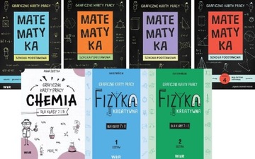 Chemia+ Fizyka + Matematyka Graficzne karty pracy