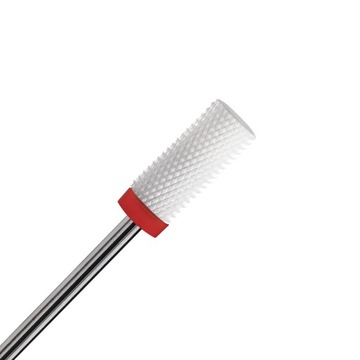 Керамический валик для резки кутикулы ногтей, красный