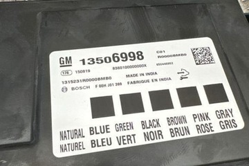 MODUL POHODĚ OPEL ASTRA K 8360100000000X 1.6L DIESEL 81KW 2018