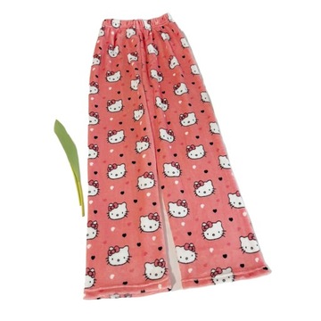 4XSPODNIE OD PIŻAMY HELLO KITTY MIĘKKIE I WYGODNE