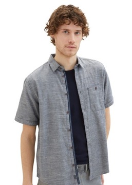 Tom Tailor Short-sleeved shirt with a chest pocket