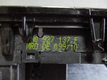 Панель переключателей Vw Sharan 7N0927137F