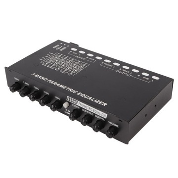 SAMOCHODOWY KOREKTOR AUDIO WZMACNIACZ ZWROTNICY KOREKTOR GRAFICZNY 5 PASM