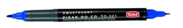 Marker Dwustronny do Płyt CD Permanentny OKAZJA!!