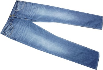LEE _W38 L34_ SPODNIE jeans Z ELASTANEM V562