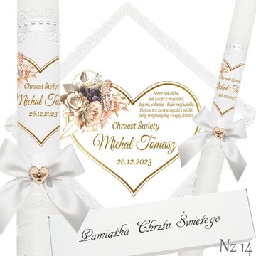 КРЕЩЕННАЯ СВЕЧА, КРЕЩЕСТВЕННАЯ ОДЕЖДА, ОКОННАЯ КОРОБКА