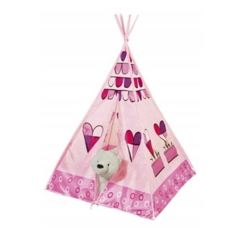NAMIOT DOMEK DZIECIĘCY WIGWAM DO ZABAWY W DOMU I OGRODZIE TIPI DLA DZIECI