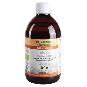 OLEJ ARGANOWY KOSMETYCZNY 500ML BIO ORYGINAŁ 100%