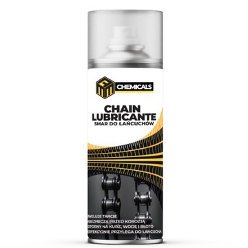 WODOODPORNY SMAR DO ŁAŃCUCHA rower motocykl SPRAY zabezpiecza 400ml