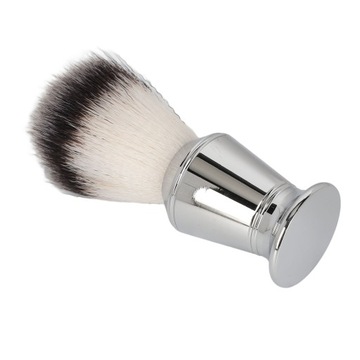 Щетка для мыла бороды. Ручка из нержавеющей стали.