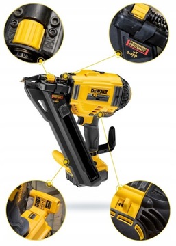 18 В 2x5 Ач DeWalt DCN693P2 гвоздезабивной пистолет