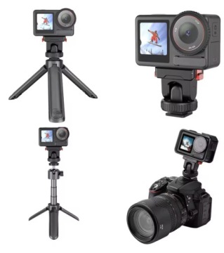 Держатель адаптера для быстрого крепления камеры 1/4 дюйма DJI Osmo Action 5 Pro 4 3 2