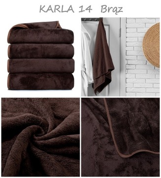 НАБОР ИЗ 4Х БАННЫХ ПАЛЕНОК ИЗ МИКРОФИБРЫ 70x140