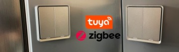 TUYA ZigBee 2 канала 6 SCENE FREEWAY CONTROLLER