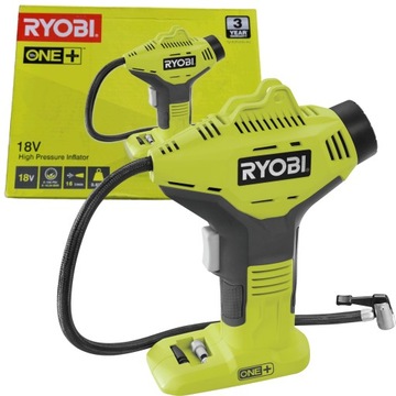 RYOBI KOMPRESOR AKUMULATOROWY POMPKA SOLO 18V 10,3 BAR 16L / MIN R18PI-0