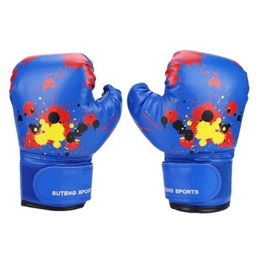 Rękawice bokserskie dla dzieci-niebieskie