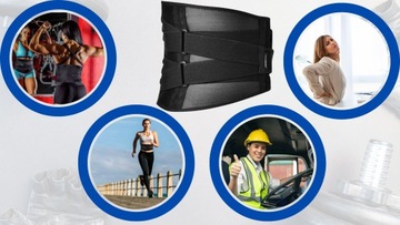 Пояс FIT4MED, стабилизирующий позвоночник и укрепляющий поясницу, удобен.
