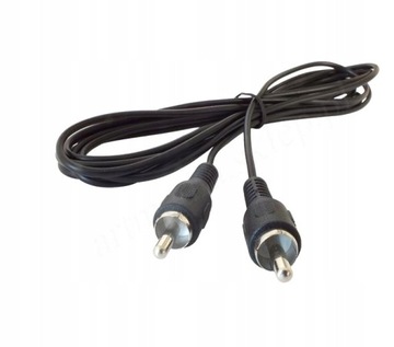 kabel 1RCA chinch wtyk - 1 RCA wtyk 2,4 m