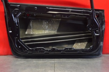 DVEŘE LEVÉ PŘEDNÍ ČERNÉ FORD FIESTA MK7 3D HB 08-17