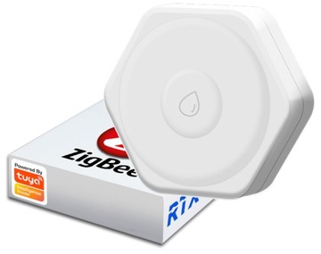 Kompaktowy Czujnik sensor wody zalania ZigBee TUYA