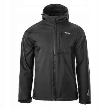 MĘSKA KURTKA PRZEJŚCIOWA SOFTSHELL HI-TEC SALMIR MEMBRANA 8000 ROZMIAR L