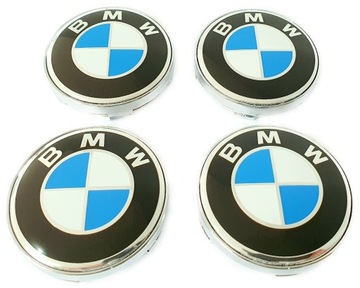 BMW DEKIELKI KAPSLE ZNACZKI DO ALUFELG 60mm/56mm
