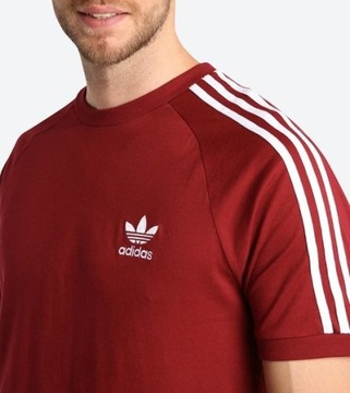 Adidas Originals bordowa koszulka t-shirt męski 3-Stripes Tee DH5810 L