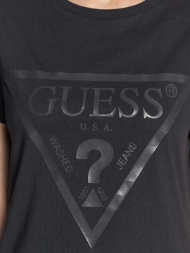 Guess koszulka T-shirt ADELE czarna M