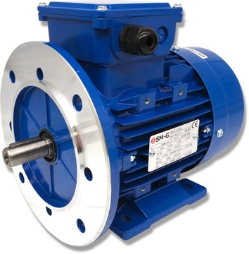 SILNIK ELEKTRYCZNY 0,75kW 230V 1390 obr WAŁEK 19mm