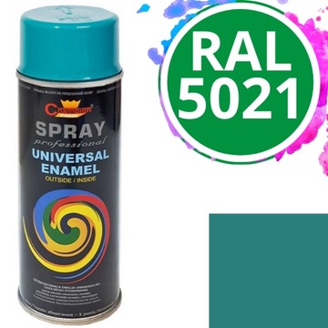 Farba uniwersalna Spray Champion 400 ml RAL 5021