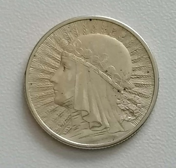 2 ZŁ. MONETA ZE SREBRA Z 1933 r.