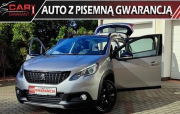 Peugeot 2008 I SUV Facelifting 1.2 PureTech 130KM 2017 Peugeot 2008 GT-Line Lift Ledy Navi Kamera FULL OPCJA Zadbany GRIP CONTROL