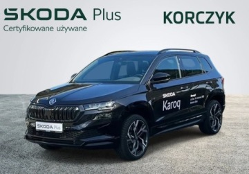Skoda Karoq Crossover Facelifting 1.5 TSI ACT 150KM 2025 Skoda Karoq 1.5 TSI 150 KM 7 DSG Sportline - SB 072HL 1.5 Benzyna