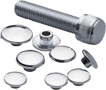 CHROMOWANE OSŁONY - NA ŚRUBY M6