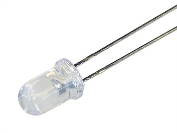 Dioda LED pomarańczowa 5mm 10szt.